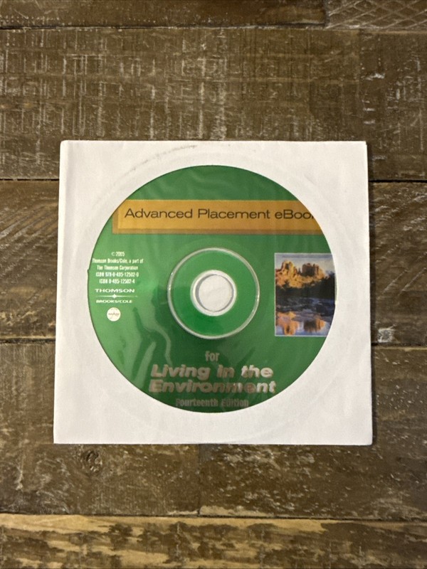 Advanced Placement Ebook Living In The Environment PC Software