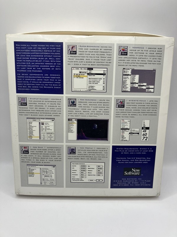 Now Utilities Award-Winning Collection that makes System 7 Faster gallery