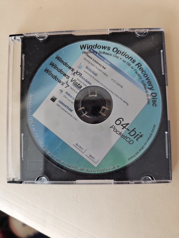 Widows Recovery Disk (Windows XP Windows Vista Windows 7) gallery
