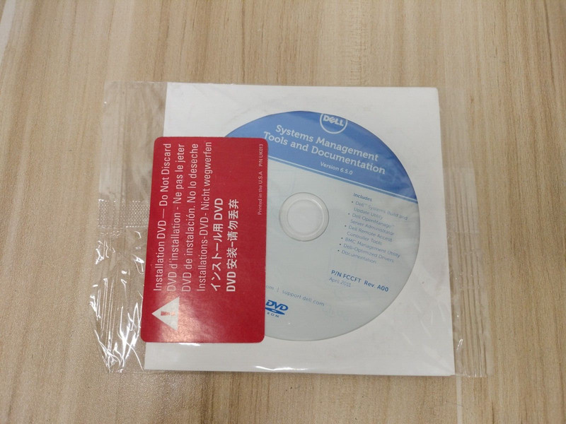 DELL P/N FCCFT Systems Management Tools & Documentation Version 6.5.0 *SEALED*