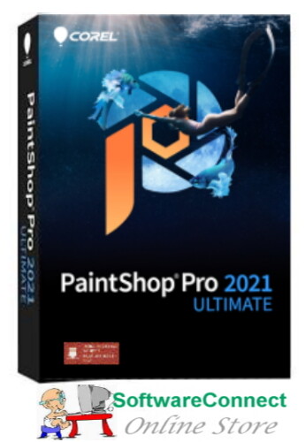 COREL PAINTSHOP PRO 2021 ULTIMATE PAINT SHOP PRO WINDOWS 10, 8, & 7 NEW SEALED