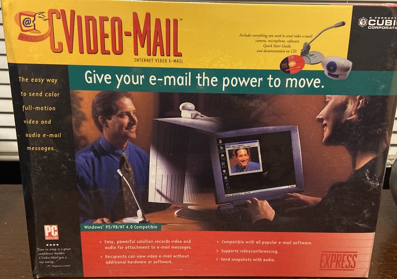 Vintage Cubic Corporation CVideo-Mail Internet Video E-mail