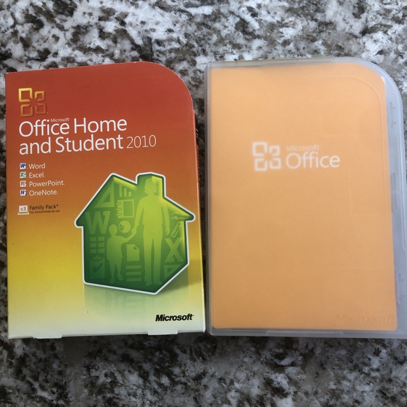 Microsoft Office 2010 Home and Student Family Pack 3 PC Word Excel PowerPoint gallery