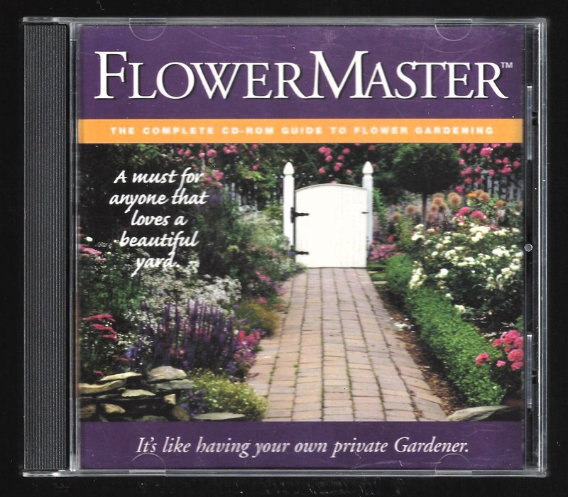 Flower Master Complete Guide to Flower Gardening (CD-ROM, 2003)