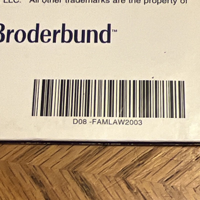 Broderbund Family Lawyer Essentials 2003 Home Legal Software D08-FAMLAW2003 gallery