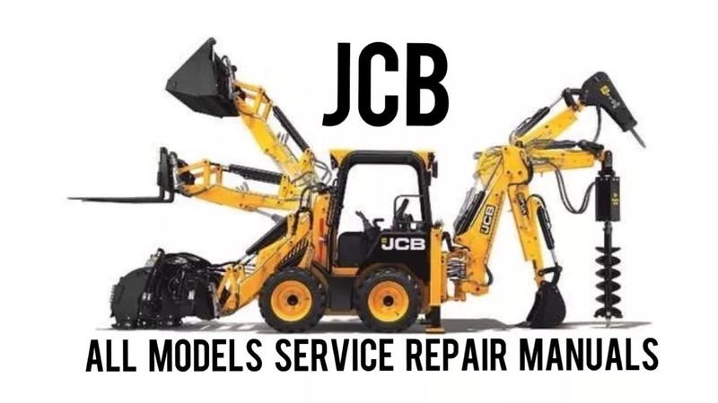 JCB Articulated Dump Trucks 714 718  Service Repair Manual CD