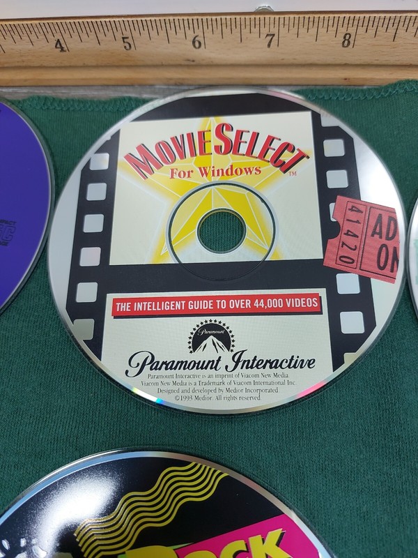Lot of 6 - PC CD-ROM 1990's Rock Rap and Roll Paramount Interactive - All Mint gallery
