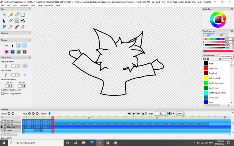Pencil 2D Animation Studio Software Raster & Vector Workflow Graphics WINDOWS cd gallery