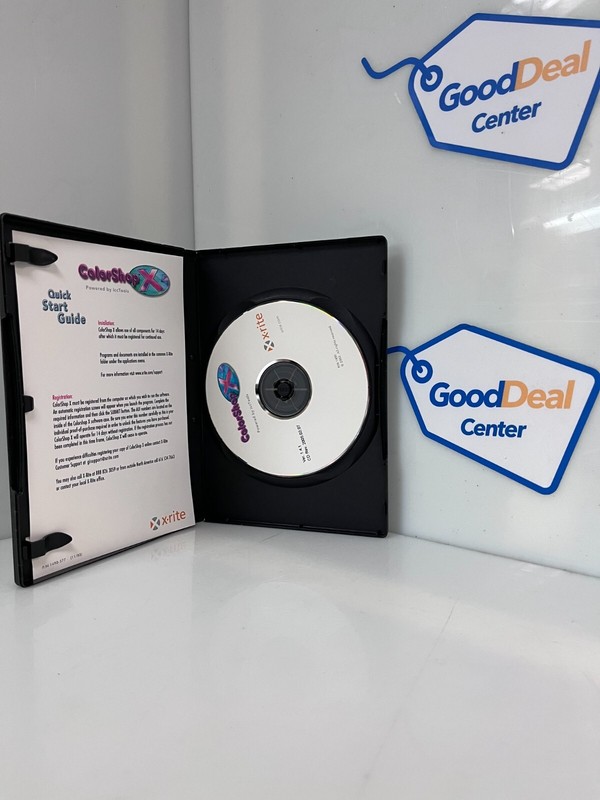Xrite x-rite ColorShop X Mac and Windows Color Management