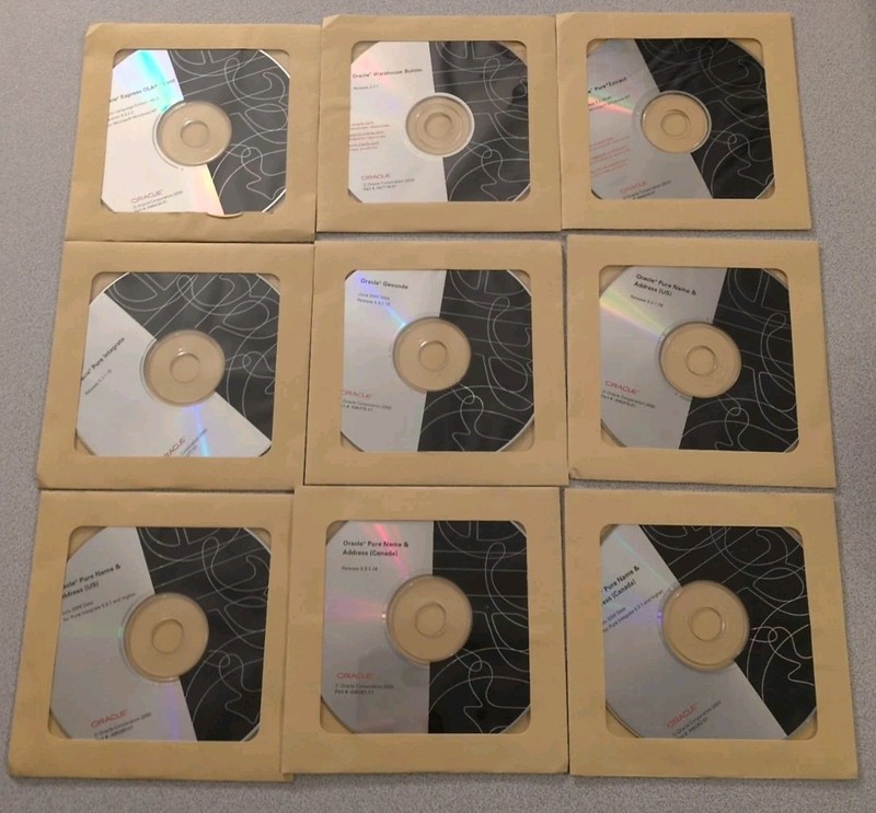 Oracle Database 8i Installation CD Pack Release 2, 8.1.6, Windows NT, 37 Discs gallery