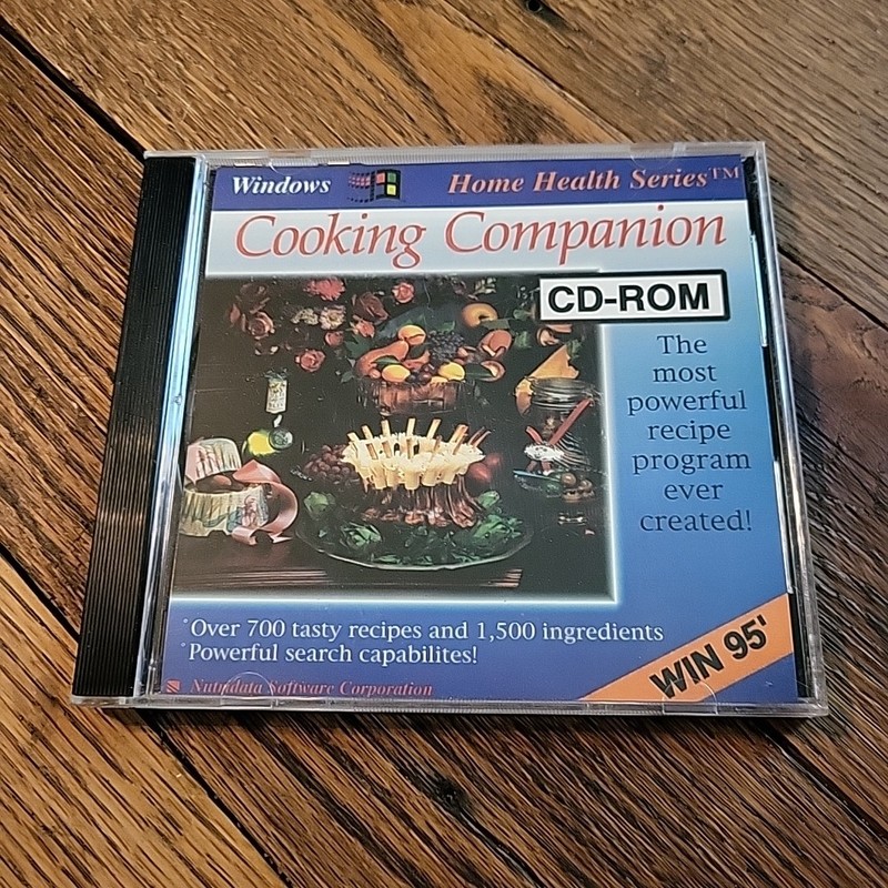 Home Health Series Cooking Companion CD-ROM WIN 95