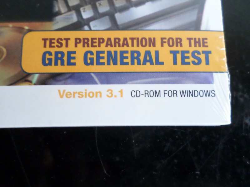 GRE Powerprep Software CD-ROM Windows Test Preparation version 3.1 gallery
