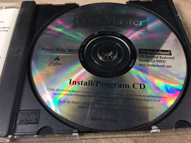PRINT MASTER SILVER 15 : CD-ROM PC WIN 98/ME/2000/XP gallery