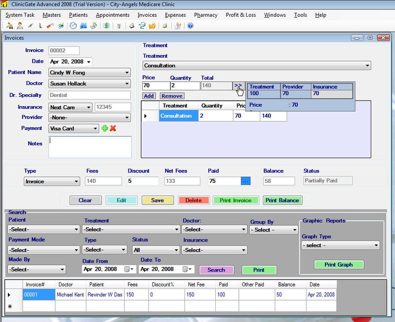Medical Billing software - ClinicGate gallery