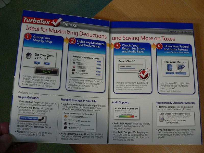 TurboTax Deluxe 2012 and 2013 Federal E-File for Windows & Mac gallery