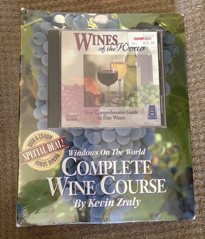 Multicom Publishing Wines of the World Book & CD-ROM, Arts & Culture