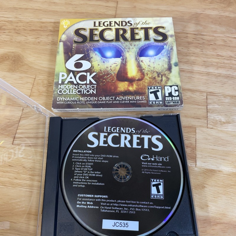 Lot of 6 PC Games: Legends Series - Various Titles gallery