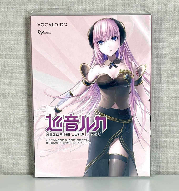 CRYPTON VOCALOID4 Megurine LUKA V4X Voice Synthesizer Software
