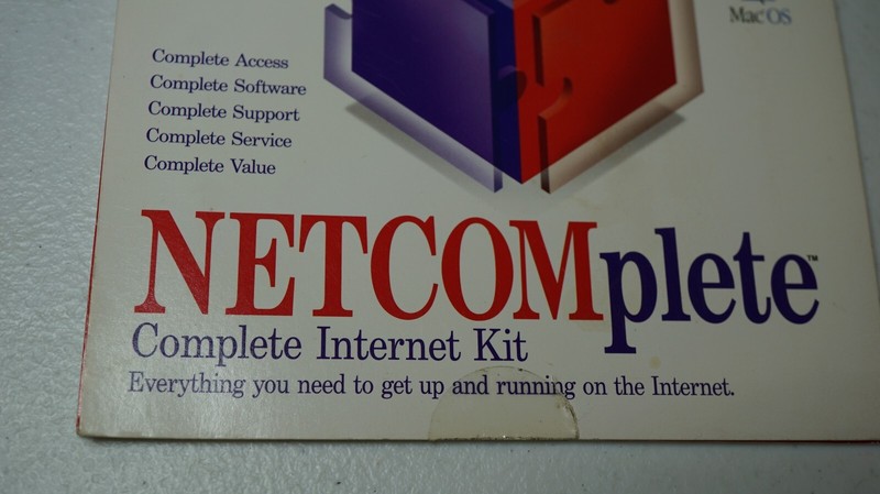 NetComplete Complete Internet Kit 1996 Windows & Macintosh CD with instructions gallery
