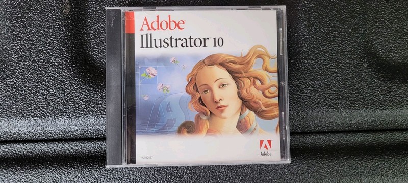 Adobe Illustrator 10 Upgrade CD for Macintosh w/ Serial number