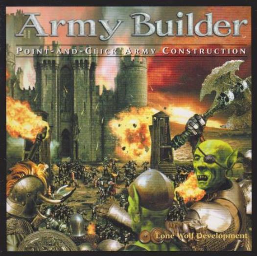 Army Builder 2: Point-And-Click Army Construction PC CD build Warhammer 40k set