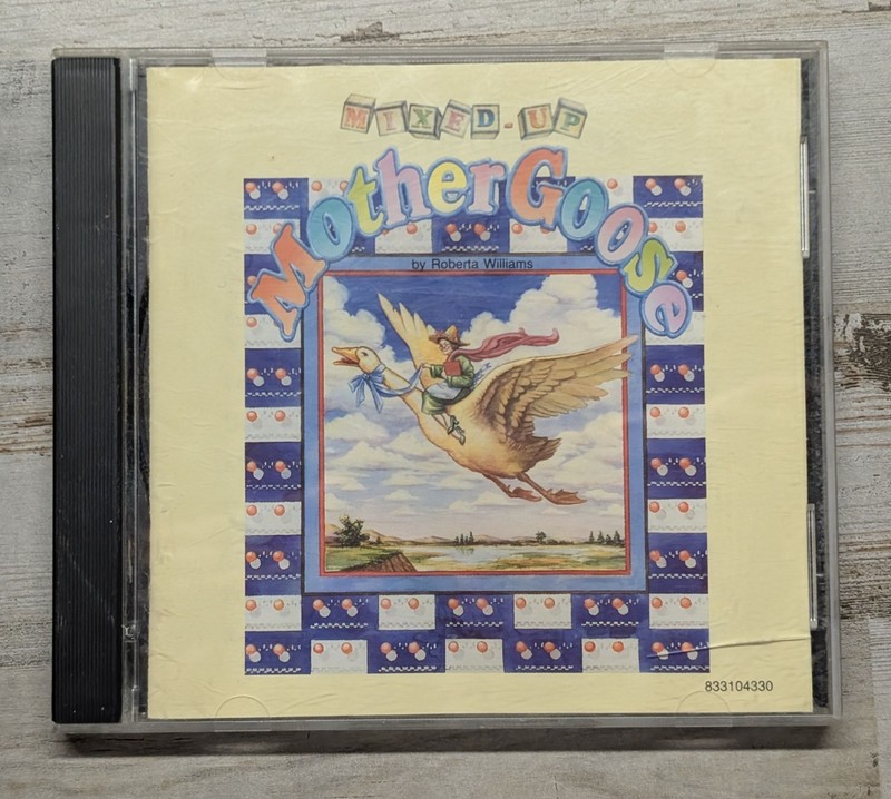Mixed-Up Mother Goose Sierra On-Line Roberta Williams PC CD-ROM Game Vintage DOS