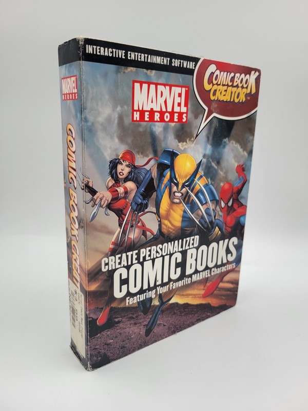 Marvel Heroes Comic Book Creator PC CD-ROM Planet Wide Games Create Comic Pages! gallery