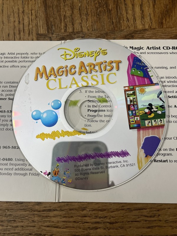 Disney Magic Artist PC Software gallery