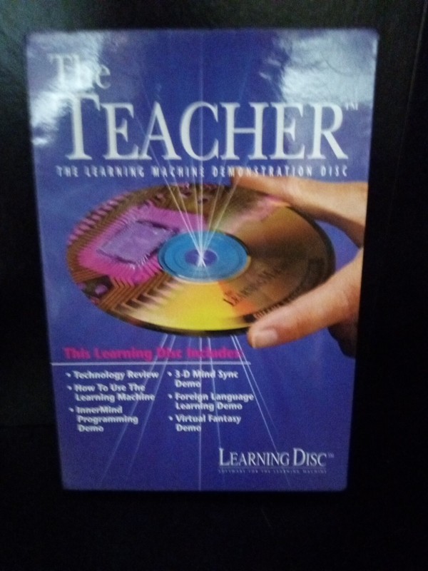 #162L Zygon Learning Machine Demo Disc – The Teacher – Learning Disc – CD
