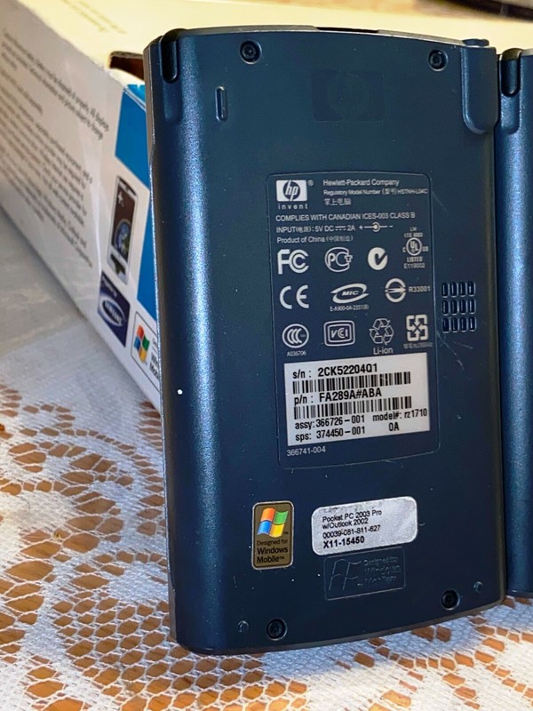 HP iPAQ rz1710 Pro 3.5" (handheld Windows Mobile) pocket PC ONLY (NO CHARGER) gallery