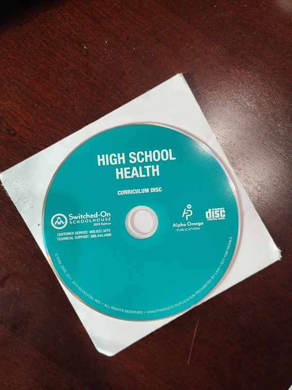 SOS Switched On Schoolhouse High School Health