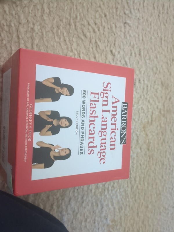 Sign Language Flashcards