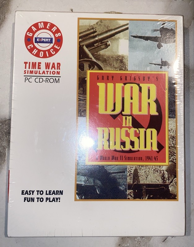 Gamers Choice Time War Simulation War In RUSSIA PC CD ROM WW2 1941-45 Sealed