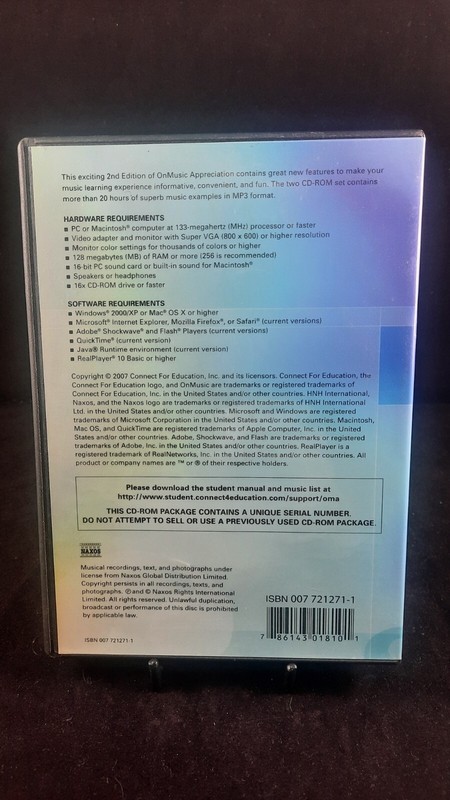 OnMusic Appeciation - 2nd Edition / PC & MAC / CD-ROM / 2-Disc gallery