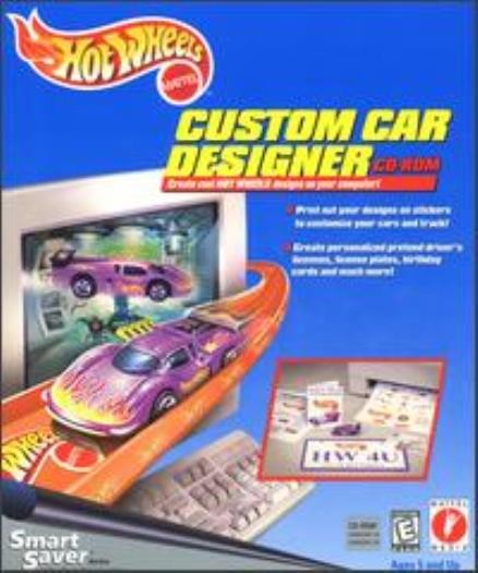 Hot Wheels Custom Car Designer PC CD print & customize accessories for playing!