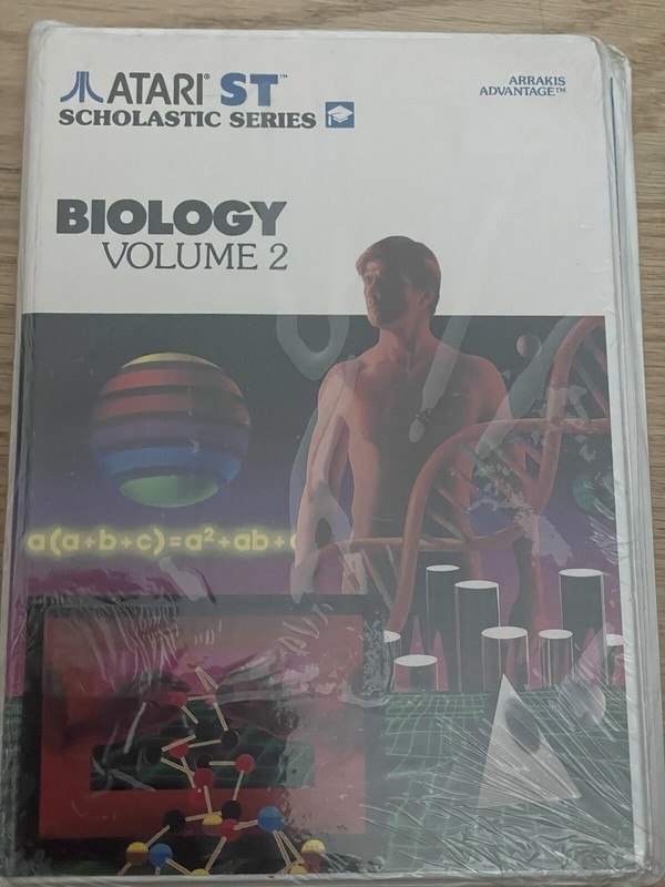 Biology Volume 2 for Atari Scholastic Series ST ARRAKIS ADVANTAGE