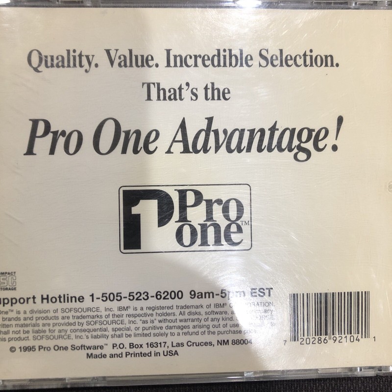 PRO ONE MULTIMEDIA "GEOMETRY" CD-ROM ~ BRAND NEW ~(1) gallery