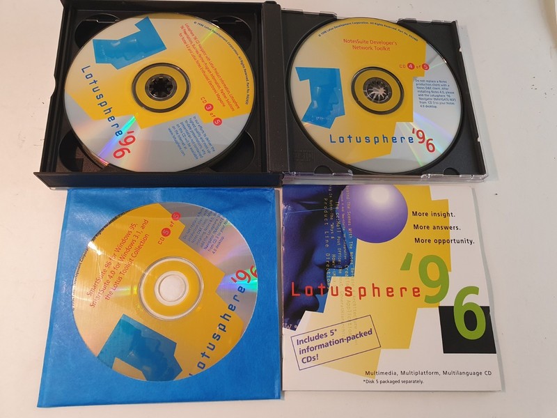 Lotusphere 96 5 Cd Software Toolkit gallery