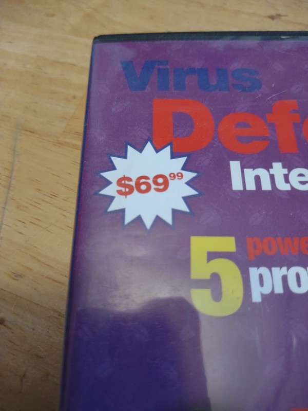 Panda Staples Virus Defense Internet System CD Antivirus Software - with key gallery