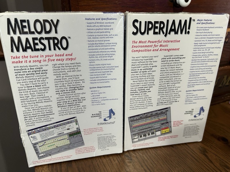 Melody Maestro & Superjam! CD-ROM Windows 3.1 Music Composition & Arrangement gallery