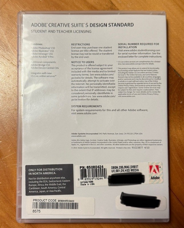 Adobe Creative Suite 5 Design Premium for Mac - Student And Teacher Licensing gallery