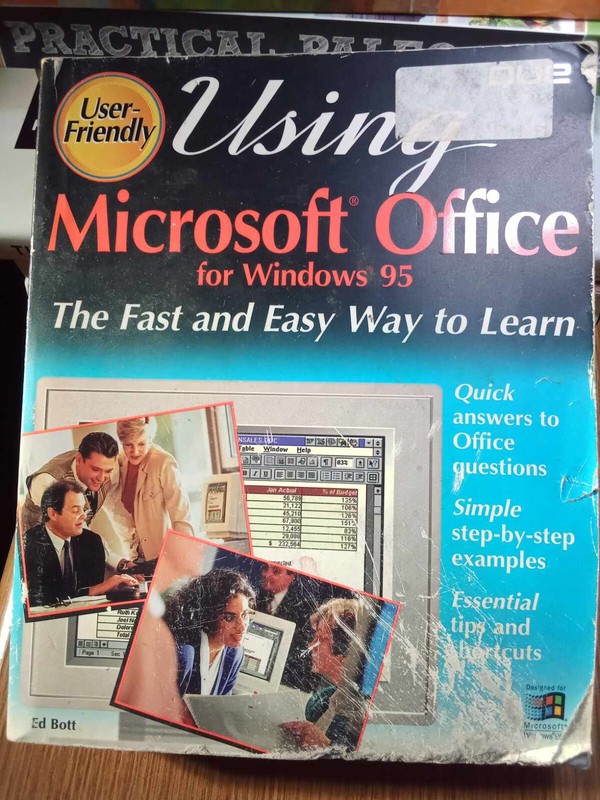 2 BOOKS Office '07 Unopened [+ Using MS Office 95 - with disc] gallery
