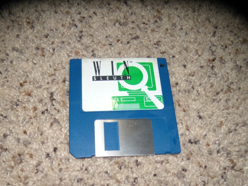 Win Sleuth PC Program on 3.5″ disk – Tested