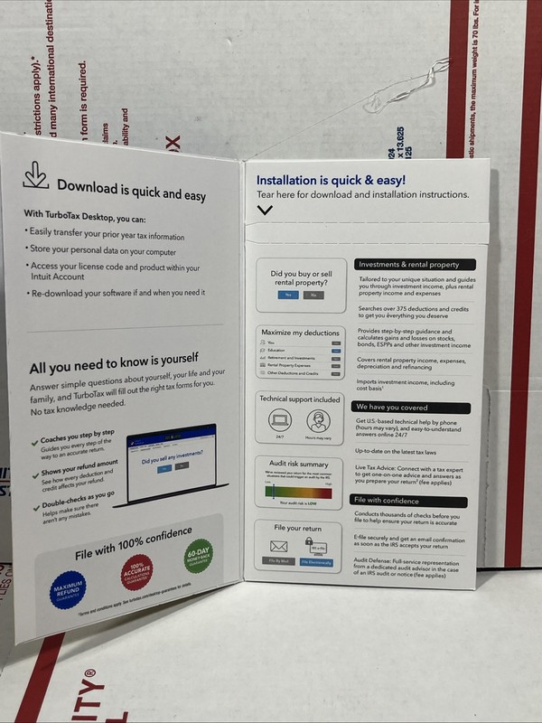 New TurboTax Premier 2025 Tax Software Fed & State Tax Win & Mac Sealed gallery
