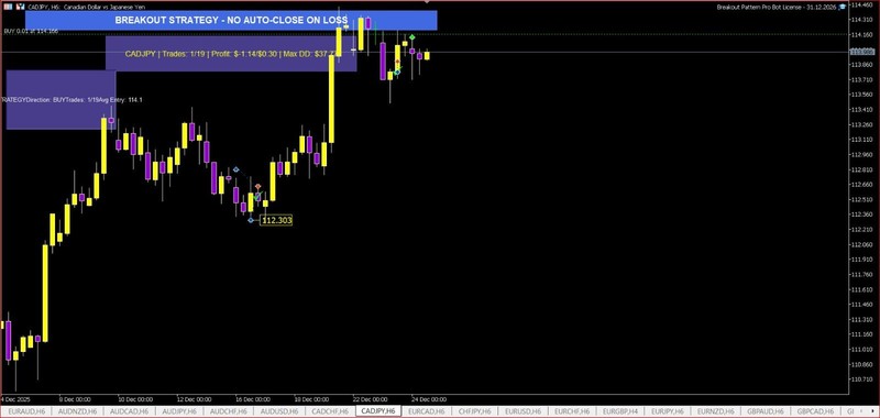 Breakout Expert Advisor MT5 - 4 Year License! gallery