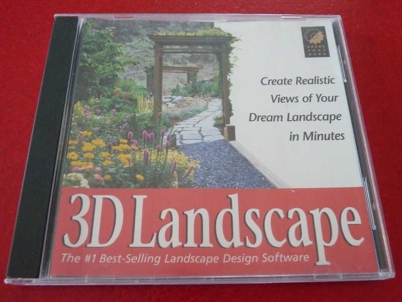 *PC Software CD-ROM 3D Landscape 2.0 !