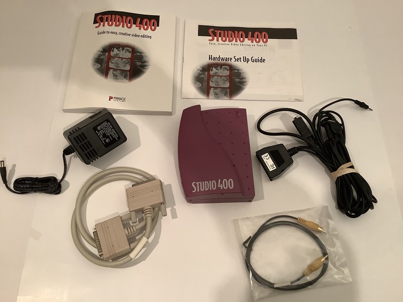 PINNACLE STUDIO 400 VIDEO EDITING DEVICE IN BOX (NO SOFTWARE) gallery