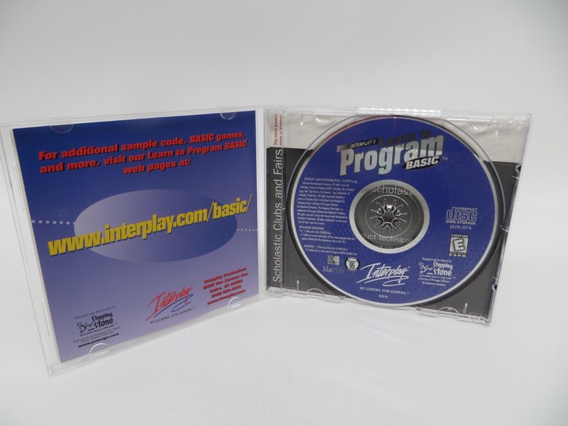 Interplay's Learn to Program BASIC (CD-ROM, 1998) For Windows 95/98 / MAC gallery