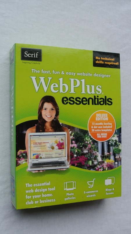 BRAND NEW SEALED Serif WebPlus Essentials Web Design Tool – 13564