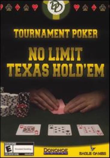 Tournament Poker No Limit Texas Hold’em PC CD bets buy-in ante betting card game